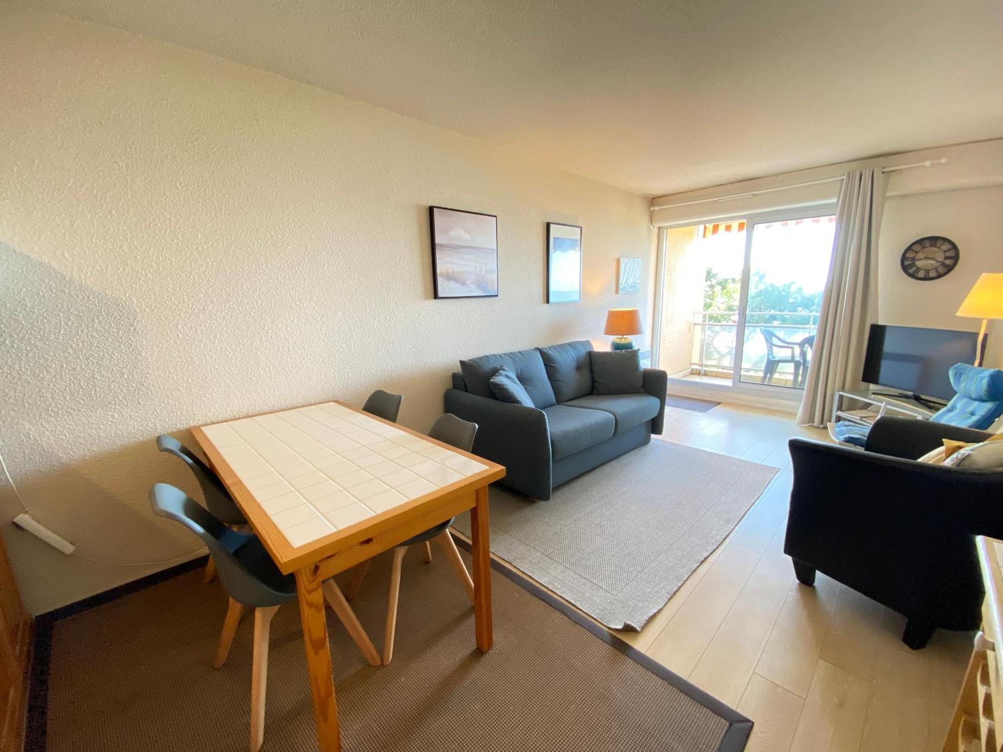 C2111 Appartement Vue Mer Terrasse, Parking アルカション エクステリア 写真